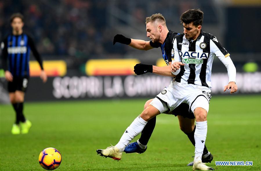 (SP)ITALY-MILAN-SOCCER-SERIE A-INTER MILAN VS UDINESE