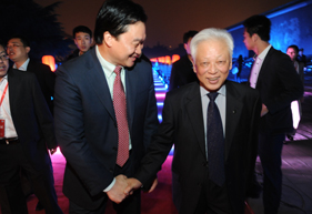 十一屆全國(guó)人大常委會(huì)副委員長(zhǎng)周鐵農(nóng)出席&ldquo;中國(guó)企業(yè)夢(mèng)之隊(duì)&rdquo;盛典