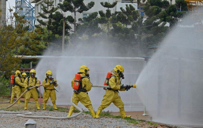 福建泉州開展?；飞a(chǎn)安全事故綜合演練