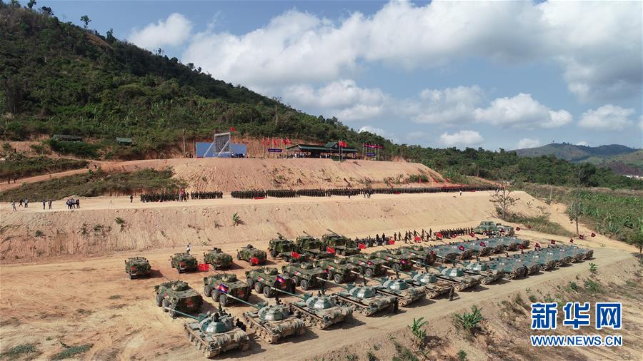 （國際&middot;圖文互動）（2）&ldquo;金龍-2020&rdquo;中柬兩軍聯(lián)合訓(xùn)練在柬埔寨開訓(xùn)