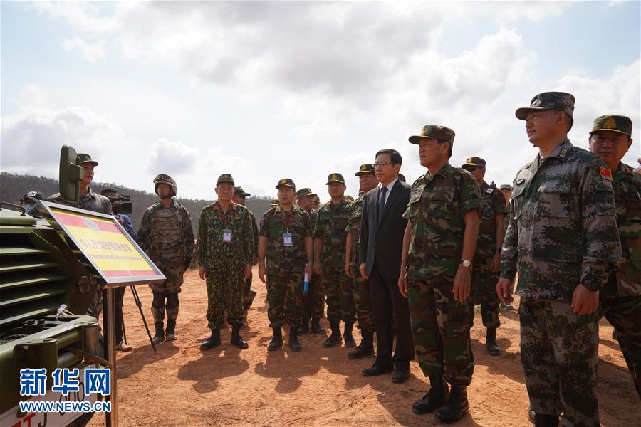 （XHDW&middot;圖文互動）&ldquo;金龍-2020&rdquo;中柬兩軍聯(lián)合訓(xùn)練在柬埔寨開訓(xùn)