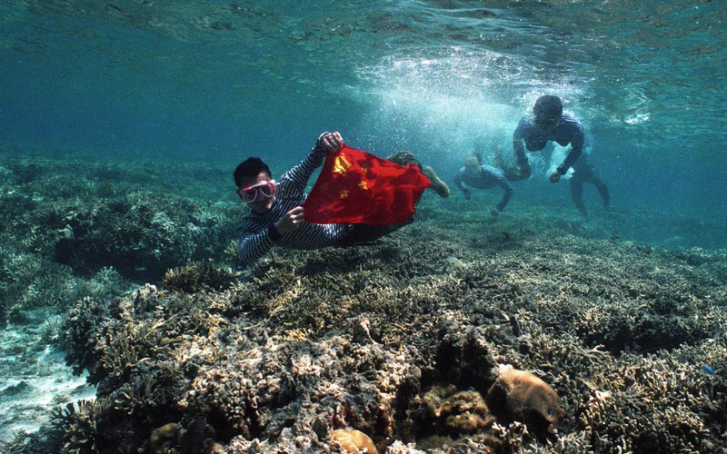 周朝榮作品：南沙&middot;水兵