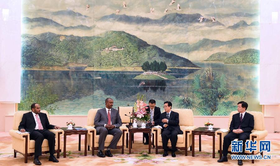 （XHDW）趙洪祝會(huì)見蘇丹全國大會(huì)黨高級(jí)干部研修班 