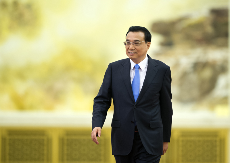 3月15日，國(guó)務(wù)院總理李克強(qiáng)在北京人民大會(huì)堂與中外記者見面，并回答記者提問。新華社記者 謝環(huán)馳 攝