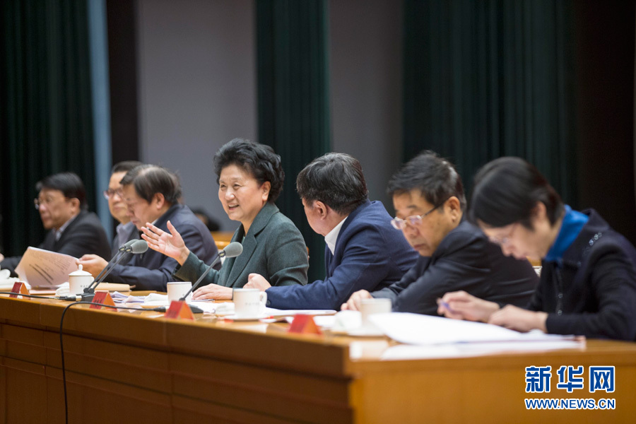 1月16日，中共中央政治局委員、國(guó)務(wù)院副總理劉延?xùn)|在北京出席&ldquo;加強(qiáng)和改進(jìn)新形勢(shì)下高校思想政治工作專題研討班&rdquo;開(kāi)班式。 新華社記者崔新鈺 攝