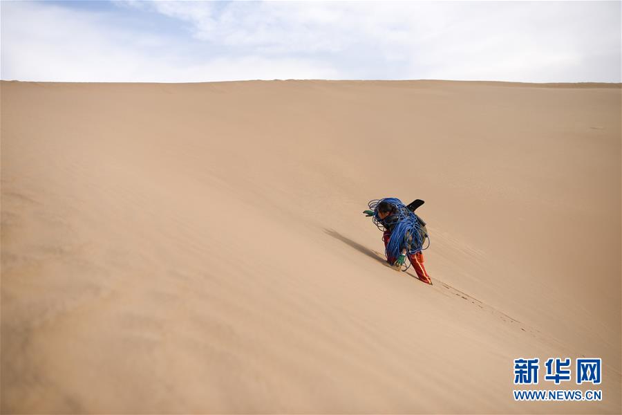 （新春走基層&middot;圖文互動(dòng)）（3）寒冬里，&ldquo;沙漠玫瑰&rdquo;猶自綻放