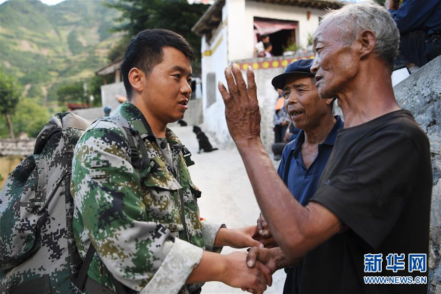 （防汛抗洪&middot;圖文互動）（10）七夕前夜，為莫諾村架起&ldquo;生命之橋&rdquo;