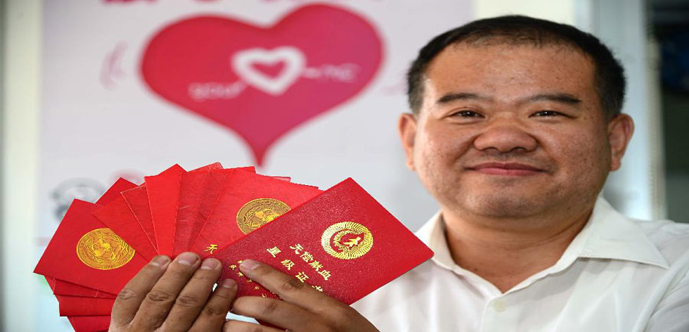 &ldquo;獻(xiàn)血達(dá)人&rdquo;13年獻(xiàn)血13800毫升