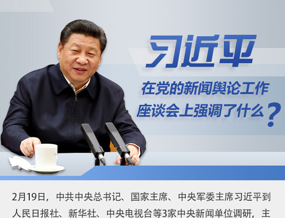 習(xí)近平在黨的新聞?shì)浾摴ぷ髯剷?huì)上強(qiáng)調(diào)了什么？