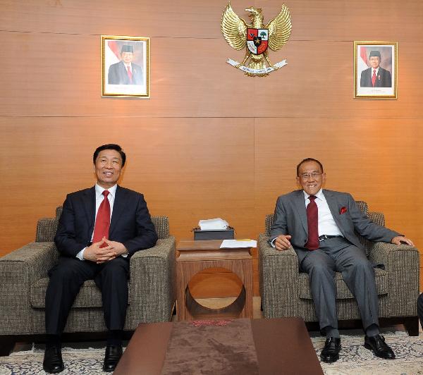 李源潮會(huì)見(jiàn)印尼專(zhuān)業(yè)集團(tuán)黨總主席