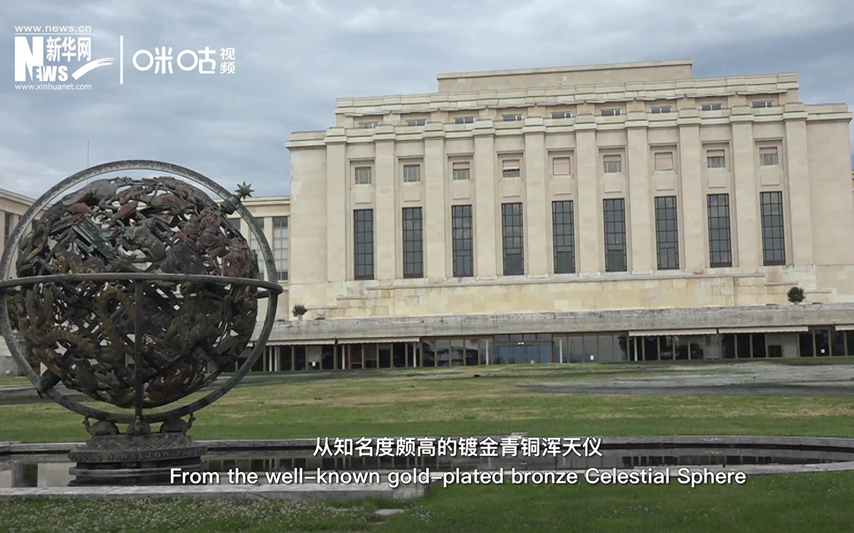 萬國宮像一個(gè)博物館，每一件藝術(shù)品都有獨(dú)特的意義