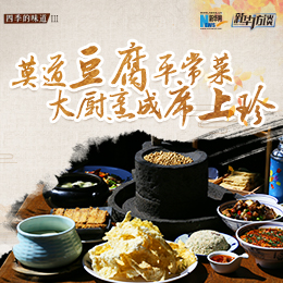 莫道豆腐平常菜，大廚烹成席上珍