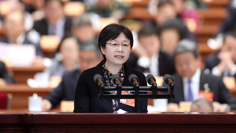 民革中央副主席、上海市委會(huì)主委，上海市人大常委會(huì)副主任 高小玫