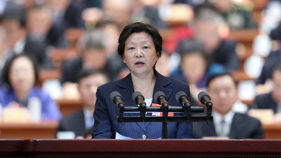 全國政協(xié)人口資源環(huán)境委員會副主任，九三學社中央副主席 印紅