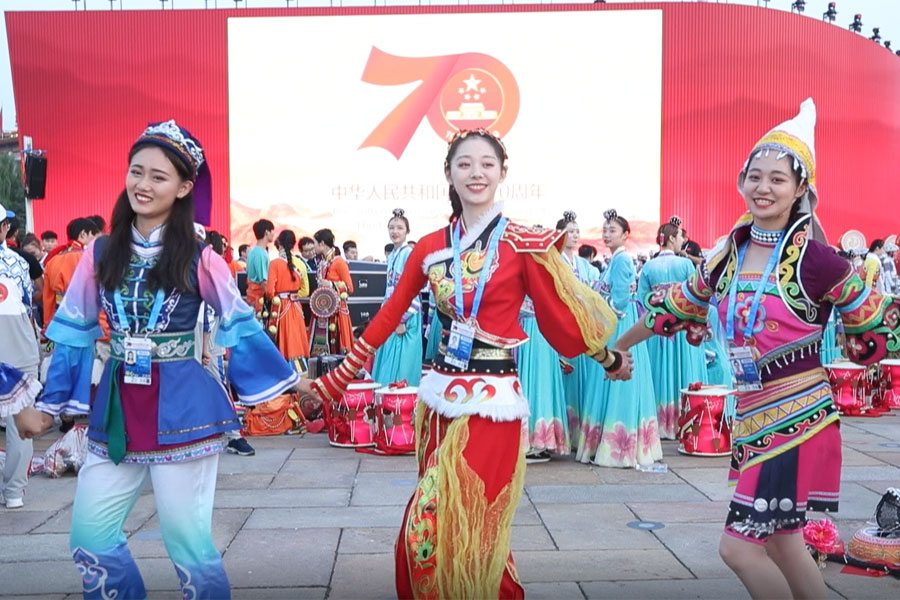 聯(lián)歡活動現場