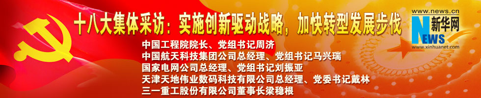 十八大集體采訪：實(shí)施創(chuàng)新驅(qū)動(dòng)戰(zhàn)略，加快轉(zhuǎn)型發(fā)展步伐