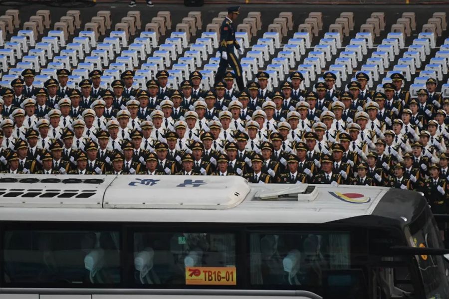 這就是今天早上的北京！