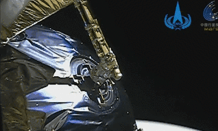 &ldquo;天問一號&rdquo;探測器火星捕獲過程影像來了！