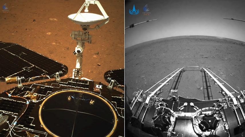 探索星辰大海 祝融號&ldquo;來信&rdquo;了！