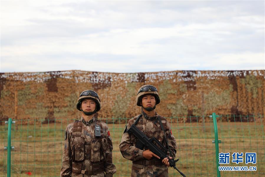(國際·圖文互動)(7)“東方-2018”戰(zhàn)略演習(xí)中俄聯(lián)合戰(zhàn)役演練正式開始