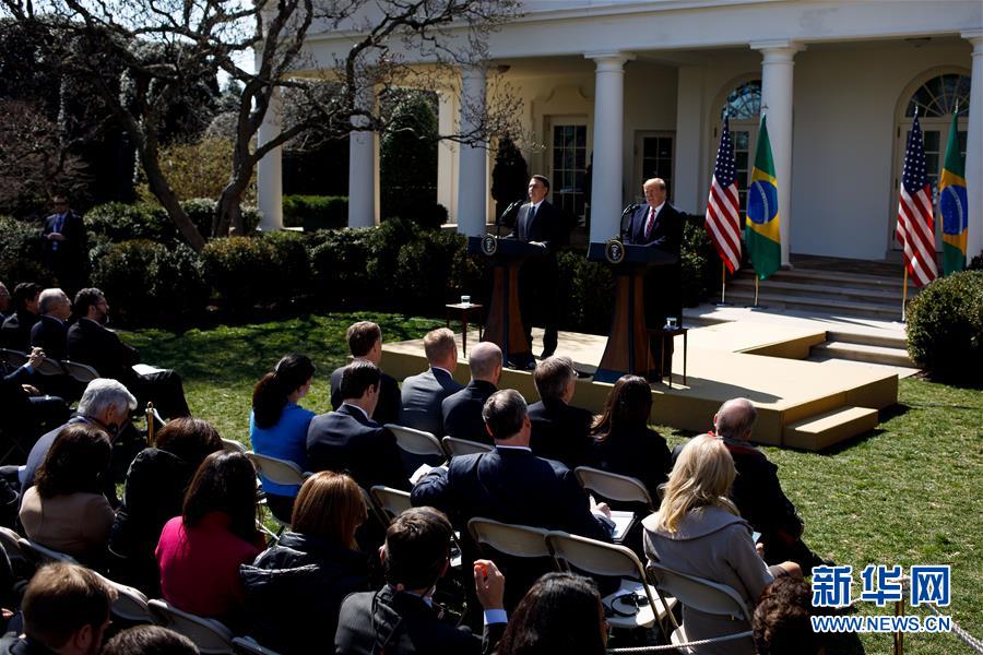 (國際)(3)特朗普稱美國有意給予巴西“非北約主要盟國”地位