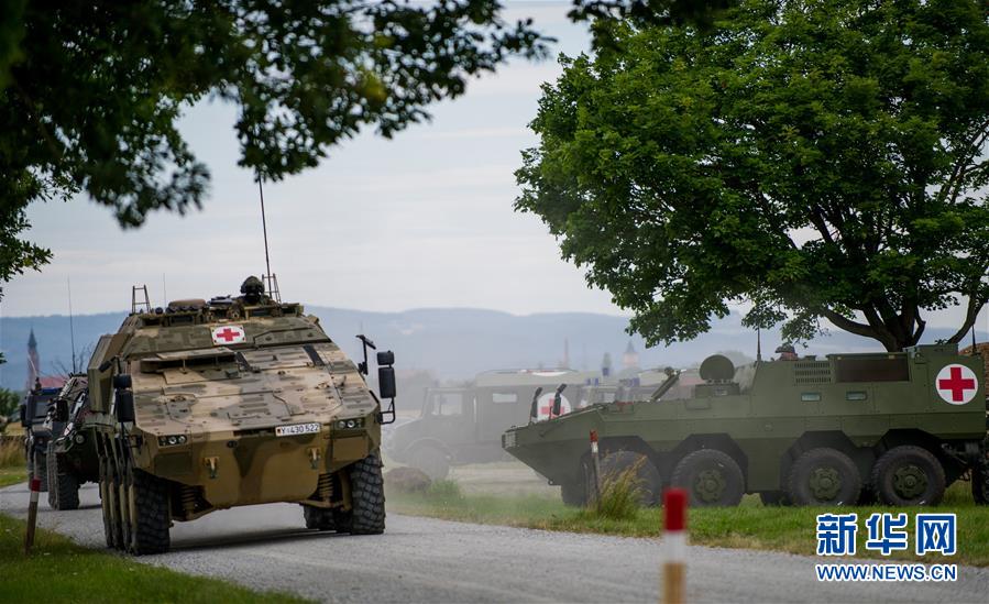 (國際·圖文互動)(5)中德“聯(lián)合救援—2019”衛(wèi)勤實兵聯(lián)合演習開始整合訓練