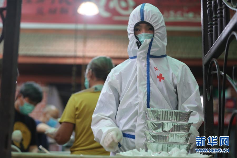 (國際疫情 ·圖文互動(dòng))(6)通訊:加德滿都中國人奉獻(xiàn)的“愛心便當(dāng)”