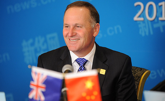 新西蘭總理約翰&middot;基回答中國(guó)網(wǎng)民的問(wèn)題