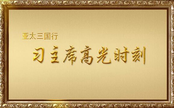 亞太三國行&mdash;&mdash;習(xí)主席高光時刻