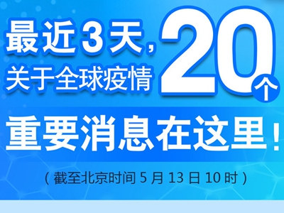 【圖解】最近3天，關于全球疫情20個重要消息在這里！